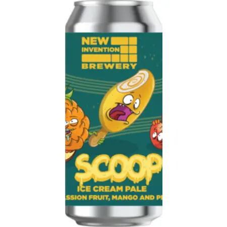 [NEW-INVENTION/SCOOP/440ML] SCOOP - Peach, Passionfruit, Pineapple & Mango  Fruit Ale 5.8% 