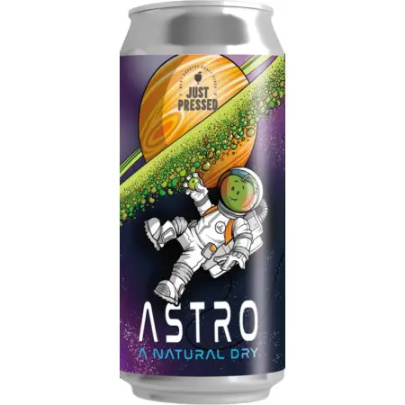 [JUST-PRESSED/ASTRO/440ML] Just Pressed Cider Astro Cider - Dry 4.8% 440ml
